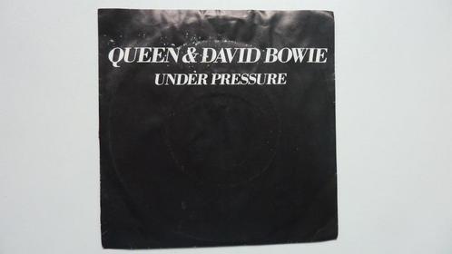 Queen & David Bowie - Under Pressure, Cd's en Dvd's, Vinyl | Pop, Gebruikt, 1980 tot 2000, 10 inch, Ophalen of Verzenden