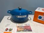 Kansje! Nieuwe Le Creuset Braadpan 24 cm Marseille in doos, Gietijzer, Nieuw, Ophalen of Verzenden, Keramische plaat
