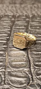 Prachtige zegelring 14karaat Goud, Heer, Nieuw, Ophalen of Verzenden, Goud