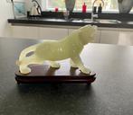 Beeld van jade (leeuw/tijger), Ophalen, Zo goed als nieuw, Dier