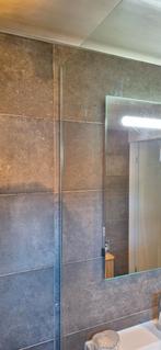 Glasplaat/Douchewand extra dik veilig, Doe-het-zelf en Verbouw, Glas en Ramen, Ophalen, Zo goed als nieuw, Glasplaat, 160 cm of meer