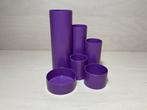 Retro bureau boy pennenhouder paars, Diversen, Ophalen of Verzenden, Gebruikt