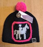 Handgebreide muts met paardenmotief, QHP, Verzenden, Nieuw, Muts