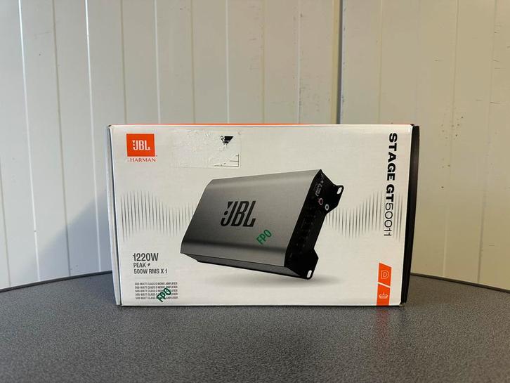 JBL Stage GT50011 – Auto Subwoofer Versterker, Auto diversen, Autospeakers, Zo goed als nieuw, Ophalen of Verzenden