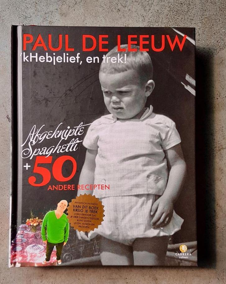 2 Kookboeken - Paul de Leeuw :‘kHebjelief en Jamie Oliver, Boeken, Kookboeken, Gelezen, Overige gebieden, Ophalen of Verzenden