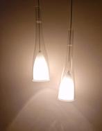 Vintage hanglampen - Ikea Klockspel set van 2, Ophalen, Gebruikt, Glas, Retro/Vintage