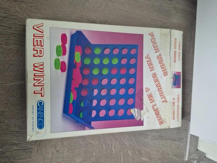 Bordspel 4 op 1 rij, Hobby en Vrije tijd, Gezelschapsspellen | Bordspellen, Gebruikt, Ophalen of Verzenden