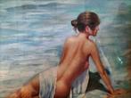 Schilderij vrouwelijk naakt, Ophalen of Verzenden