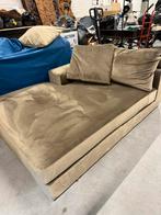 Prachtige chaise longues kleur donker taupe, Ophalen, 75 tot 100 cm, Zo goed als nieuw, Minder dan 150 cm