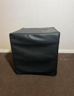 Zwarte Ikea poef 40x40cm, Ophalen, Minder dan 50 cm, Gebruikt, Vierkant