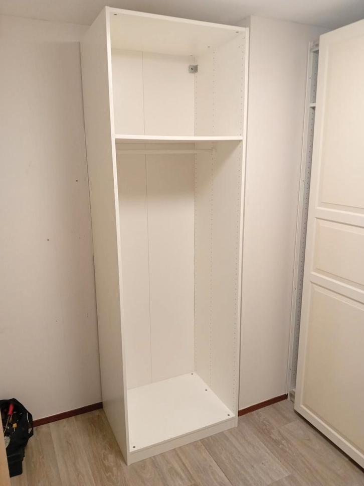 Ikea Pax kasten - wit en creme, Huis en Inrichting, Kasten | Kledingkasten, Gebruikt, 200 cm of meer, 50 tot 100 cm, 50 tot 75 cm