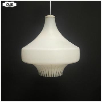 Vintage opaline pendellamp Lamp Hanglamp Dřevo Humpolec beschikbaar voor biedingen