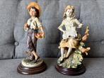 Vintage Capodimonte porseleinen beelden, Verzamelen, Beelden en Beeldjes, Ophalen of Verzenden, Zo goed als nieuw