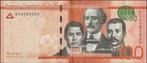 Dominicaanse Republiek 100 pesos 2014 XF p.190a (# 120), Verzenden, Midden-Amerika, Los biljet