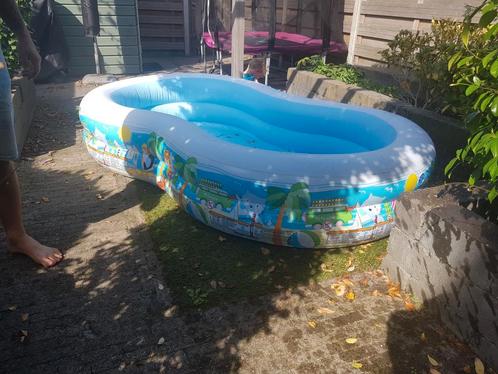 Opblaaszwembad intex paradise, Tuin en Terras, Zwembaden, Gebruikt, Opblaaszwembad, Minder dan 80 cm, 200 tot 400 cm, Minder dan 200 cm