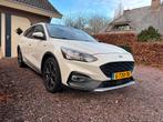 Ford Focus wagon active 1.0 Ecoboost 125pk 2020 Wit, Auto's, Zwart, USB, 1283 kg, Wit