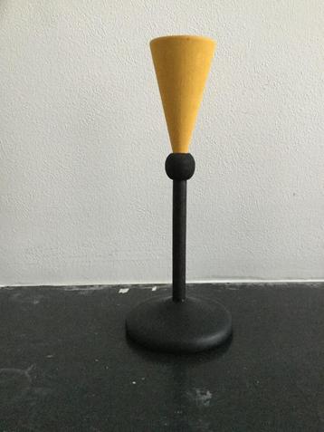 Vintage Memphis style kaarsenstandaard – geel/zwart Sweden beschikbaar voor biedingen