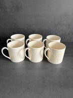 Wedgwood bekers 6x, Ophalen, Zo goed als nieuw, Wedgwood, Kop(pen) en/of Schotel(s)