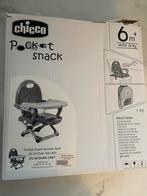 Chicco Pocket Snack Draagbare Kinderstoel, Ophalen of Verzenden, Zo goed als nieuw, Inklapstoel, Afneembaar eetblad