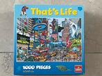 That’s Life puzzel New York, 1000 stukjes, Ophalen of Verzenden, 500 t/m 1500 stukjes, Zo goed als nieuw, Legpuzzel