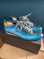 Harris blauw leren veterschoen, Harris, Blauw, Ophalen of Verzenden, Gedragen