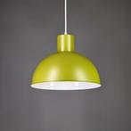 Unieke groene hanglamp industrieel, Deens design, vintage, Huis en Inrichting, Ophalen of Verzenden, Zo goed als nieuw, Metaal