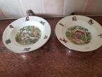 2 Warmhoud bordjes Roodkapje en Hans en Grietje, Antiek en Kunst, Antiek | Servies los, Ophalen of Verzenden