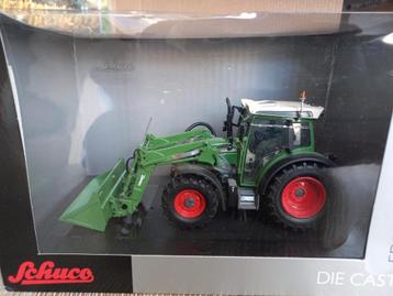 Fendt 211 Vario met Voorlader Bak Schuco  beschikbaar voor biedingen