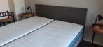 2 persoons bed (2  90 bij 200) met IKEA matrassen, Ophalen, Strak, Gebruikt, Tweepersoons