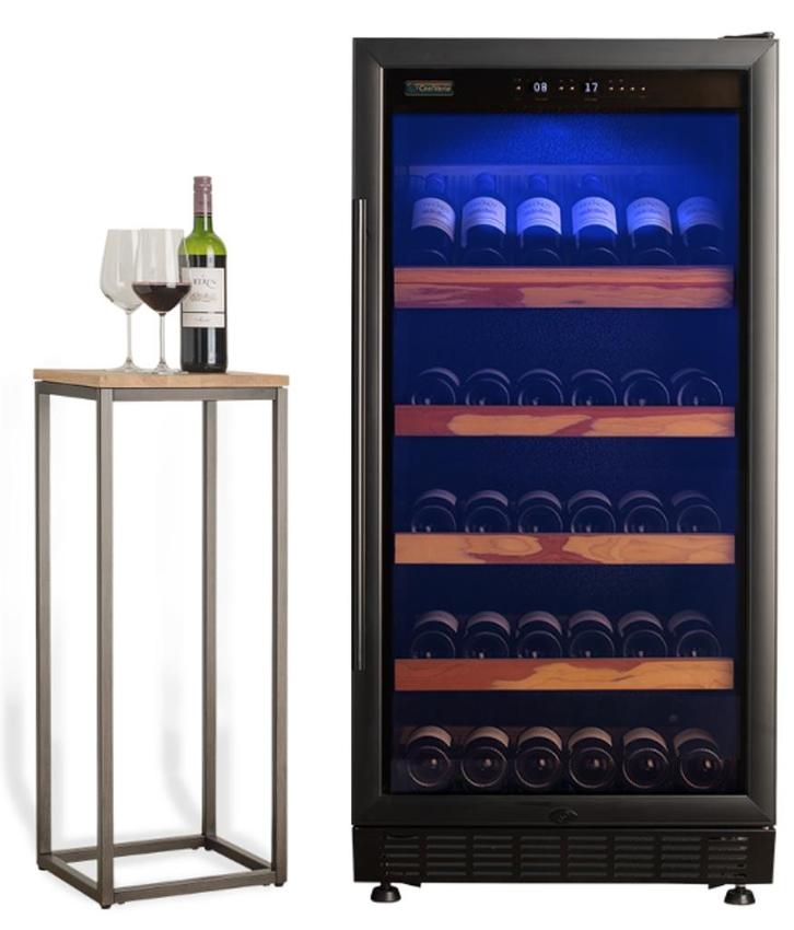 Wijnklimaatkast | wijnkoelkast 80 flessen en 2 temp.zones, Verzamelen, Wijnen, Nieuw, Rode wijn, Frankrijk, Ophalen