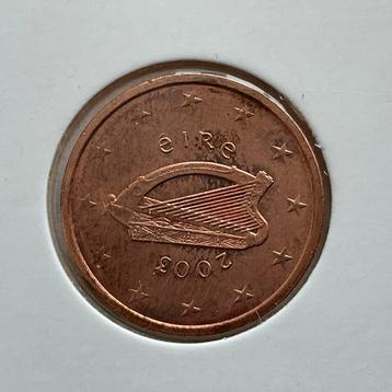 Ierse Eurocenten 2002-2004 beschikbaar voor biedingen