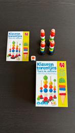 Kleuren torentjes, compleet als nieuw!, Hobby en Vrije tijd, Gezelschapsspellen | Bordspellen, Ophalen of Verzenden, Zo goed als nieuw