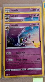 Lunala Celebrations Pokémon Kaart, Ophalen of Verzenden, Zo goed als nieuw, Losse kaart, Foil