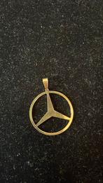 14 k gouden mercedes logo hanger 3,5 gram, Nieuw, Goud, Goud, Ophalen of Verzenden