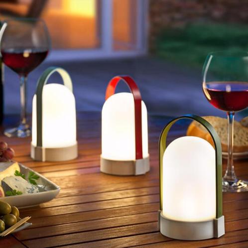 set 3 little uri lampjes,  oplaadbaar, binnen en buiten -%, Tuin en Terras, Overige Tuin en Terras, Nieuw, Verzenden