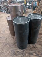 Metalen vaten, Tuin en Terras, Regentonnen, 75 tot 150 liter, Ophalen, Gebruikt, Metaal
