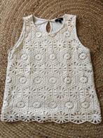 Gehaakte top m, Kleding | Dames, Tops, Maat 38/40 (M), Verzenden, Beige, Zo goed als nieuw