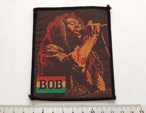 Bob marley mooie vintage 80's patch m131 nieuw 8.5 x 10 cm, Verzamelen, Muziek, Artiesten en Beroemdheden, Nieuw, Kleding, Verzenden
