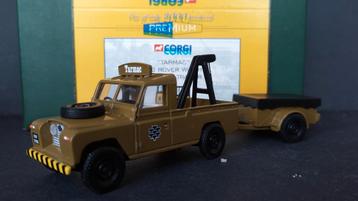 Land Rover Winch 2 wheel trailer Tarmac 1:43 Corgi Pol beschikbaar voor biedingen