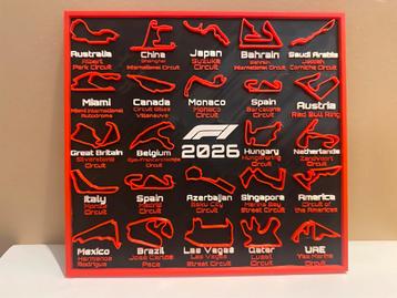 Tk F1 Kalender 2026 - Formule 1 Circuit Overzicht beschikbaar voor biedingen