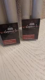 Anna kaarsen 2 stuks in de doos nieuw, Ophalen of Verzenden, Nieuw, Overige materialen, Minder dan 25 cm