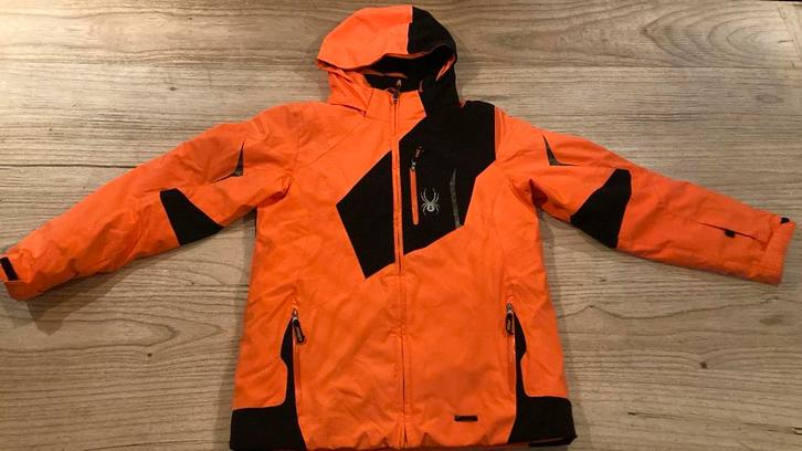 Spyder ski jas maat 176, Kinderen en Baby's, Kinderkleding | Maat 176, Zo goed als nieuw, Jongen, Jas, Ophalen of Verzenden