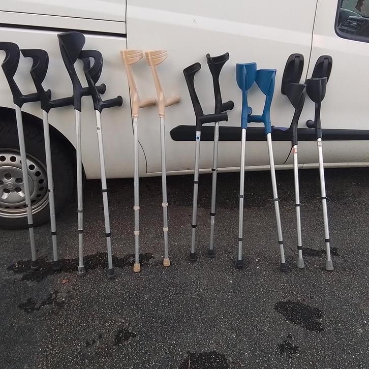 Diverse Elleboog of Loopkrukken, Diversen, Loopkrukken, In hoogte verstelbaar, Ophalen of Verzenden