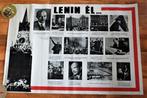 Poster " Lenin Leeft " Communistische Arbeiders Partij 1969, Ophalen of Verzenden
