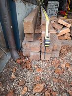 7,5cmx20cm gebruikte houten balken     6 stuks voor 50 euro, Ophalen