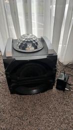 Wonky Monkey disco ball rocky party spreaker, Ophalen, Gebruikt, Complete set