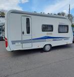 Hobby 440 SF de Luxe + complete inventaris, Caravans en Kamperen, Caravans, Vast bed, Hobby, Treinzit, Particulier
