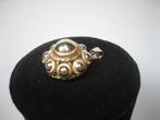 Antieke Zeeuwse Gouden 14 karaat knoophanger 1880, Verzenden, Goud, Hanger