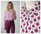 Josephine & Co - NIEUW / prachtige blouse / wit roze maat 38, Maat 38/40 (M), Josephine & Co, Verzenden, Wit