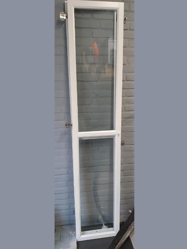 Set OXBERG vitrinedeuren wit voor IKEA billy kast, Huis en Inrichting, Kasten | Boekenkasten, Zo goed als nieuw, Minder dan 50 cm